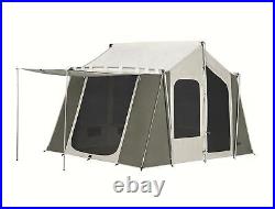 KODIAK CANVAS 6121 12x9 Canvas Cabin Tent, Tan, One Size New Scout Camp Camping
