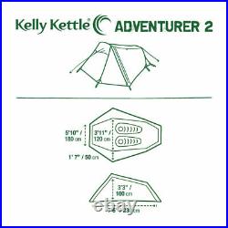 Kelly Kettle 2 Person Waterproof Tent Adventurer