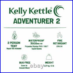 Kelly Kettle 2 Person Waterproof Tent Adventurer