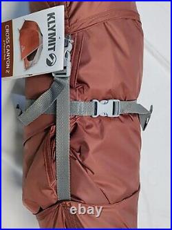 Klymit Cross Canyon 2 2 Person Tent Red/Grey 09C2RD01B