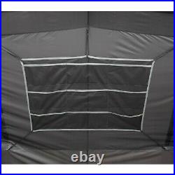 Large 10-Person Instant Cabin Tent Dark Rest Blackout Windows Outdoor Camping