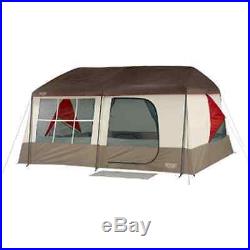 Large 2 Room Camping Outdoor Wenzel Kodiak Family Cabin Dome 9 Person Tent