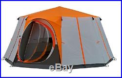 Large 360 Degrees Coleman Cortes Octagon 8 Person Tent Summer House