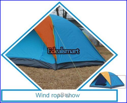 Large 4 Person Hiking Camping Automatic Instant Pop up Family Tent Outdoor layer