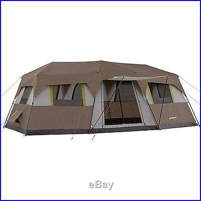 Large Camping Family Tent Outdoor Extra 10 Person 3 Room Survival Gear Shelter