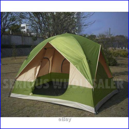 Large Camping Tent 5 6 Person All Season Outdoor 9' x 7' Easy Setup 71'' Heigh