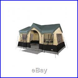 Large Camping Tent Family Cabin 8 Person Outdoor Hiking Shelter Hunting Lodge