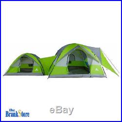 Large Family Cabin Tent 8 Person 2 Dome Outdoor Camping Hiking Shelter Gear