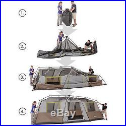 Large Family Camping Tent 10 Person 3 Room XL Outdoor Cabin Gear Hunting Shelter