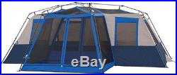 Large Family Camping Tent 12 Person 2 Room Instant Cabin Outdoor Hiking Shelter