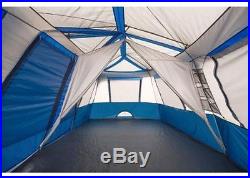 Large Family Camping Tent 12 Person 2 Room Instant Cabin Outdoor Hiking Shelter