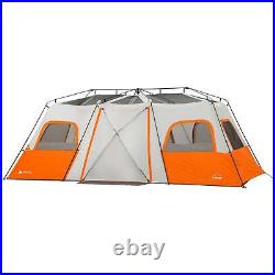 Large Outdoor 12 Person Instant 3 Room Cabin Camping Tent withLED Lighted Pole