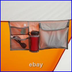 Large Outdoor 12 Person Instant 3 Room Cabin Camping Tent withLED Lighted Pole