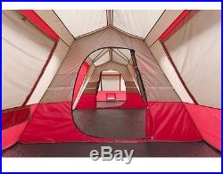 Large Tent 15 Person 3 Room Instant Cabin Tent Waterproof Camping Ozark Trail