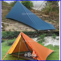 Lightweight Waterproof Outdoor Mountaineering Double-layer Bivy Tent Shelter New