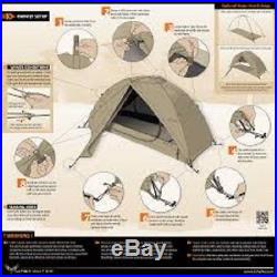 Litefighter Full Spectrum Coyote Tan Military 1-One Man Combat Shelter Tent #2