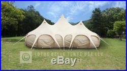 Lotus Mahal Large Outdoor Camping Glamping Canvas Events Festivals Tent