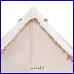 Luxury Glamping Tent All Year Living Polyester Cotton Bell Tent 3m Waterproof