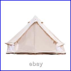 Luxury Glamping Tent All Year Living Polyester Cotton Bell Tent 3m Waterproof