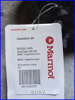 MARMOT Cazadero 2P 3 Season Tent Camping/Backpacking Tangelo/Grey Storm NEW
