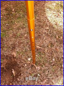 MOSS Outfitter Wing Beautiful Gold Color with 2 Orange Tarp Poles