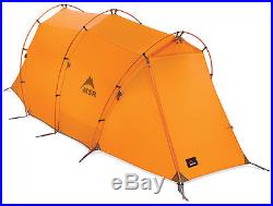MSR Dragontail tent 4 season 2 person lightweight single wall with footprint