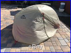 MSR Freelite 3 UltraLite 3 Season 3 Person Backpacking Tent Retail $500
