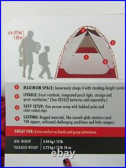 MSR Habitude 4 3-Season Camping Tent