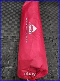 MSR Hubba Hubba 3 Lightweight Backpacking Tent 3 Person Sahara #11507