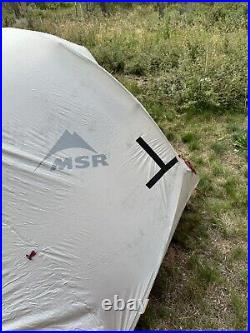 MSR Hubba Hubba NX 2 Person Tent Used With Footprint