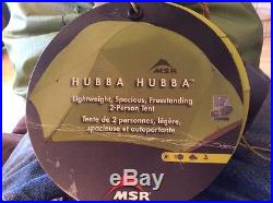 MSR Hubba Hubba Tent 2-Person 3-Season + footprint