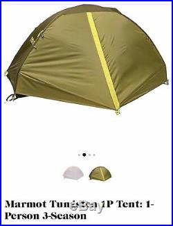 Marmot Tungsten 1P One Person Backpacking Tent withFootprint and Rainfly BRAND NEW