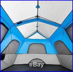 Member's Mark 10-Person Instant Cabin Tent with LED Lights outdoor party