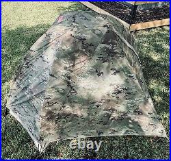 Military LITEFIGHTER 1 Tent Shelter System Used FS1100-OCP SURPLUS USGI SF SOF