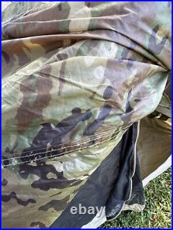 Military LITEFIGHTER 1 Tent Shelter System Used FS1100-OCP SURPLUS USGI SF SOF