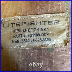 Military LITEFIGHTER 1 Tent Shelter System Used FS1100-OCP SURPLUS USGI SF SOF