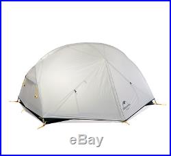 Mongar 1.6kg 2 Man Ultralight Hiking Tent Light Grey