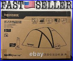 Moose Outdoor Inflatable Tent 4 Person Camping Air Tent With Pump 3min Set Up