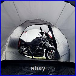 Motorcycle Motorbike Tent sleeps 2 parking for 1 bike + vestibule + storage area