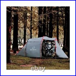 Motorcycle Tent for Camping 2-3 Person Waterproof Instant Tents with Integrat