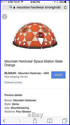 Mountain Hardware Stronghold 10 Person Tent 4 Season Winter Expedition Base Camp