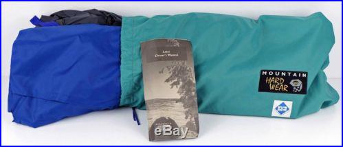 Mountain Hardwear Laser 2 Person Hiking Backpacking Camping Packable Tent