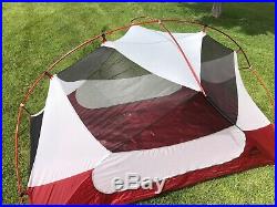 Msr Hubba Hubba Nx 2-Person Tent White/Red NO SIZE (used 2 Times) 2017