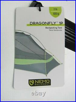 NEMO Dragonfly 1P 3-Season Backpacking Tent