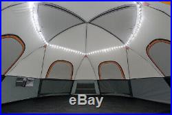 NEW 6-Person Sphere Dome Tent With Rope Light- 12 x 12, 84 Inch Center Height