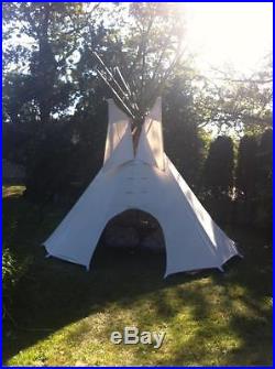 NEW 8' Youth size CHEYENNE STYLE tipi/teepee withdoor&bag