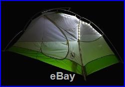 NEW Big Agnes RATTLESNAKE 1 Person Tent With mtnGLO Lights