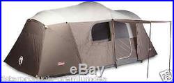 New Coleman Riverview 10 Family Tent Outdoor Camping Hiking Person Space Cabin