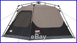 NEW! Coleman 4 Person Instant Tent Weather Protection Camping Hiking Waterproof