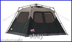 NEW Coleman 6-Person Instant Tent Camping Outdoor Family Sleep 6 10' x 9' Foot